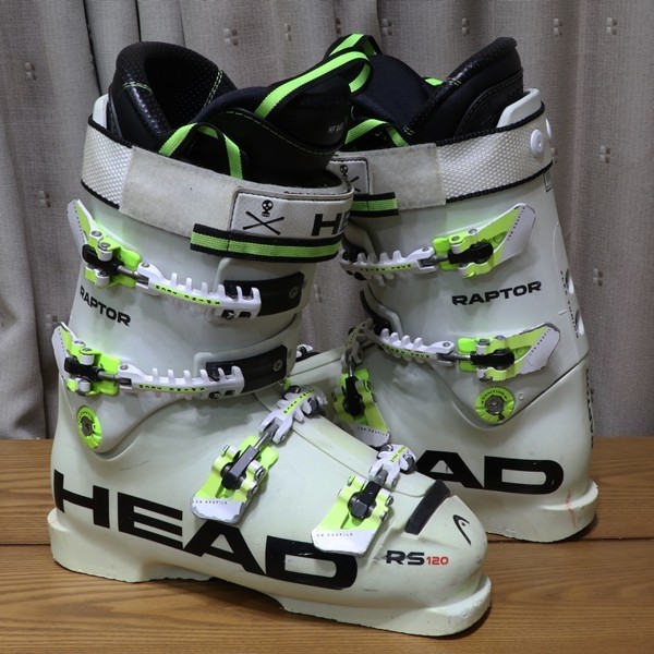 4シーズン使用 HEAD ヘッド SKI スキー Racing レーシング ブーツ World Cup Rebels RAPTOR RS120 ...
