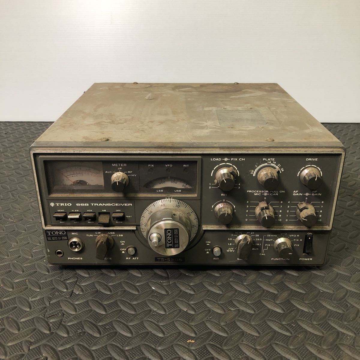 TRIO トリオ TS-520V SSB TRANSCEIVER トランシーバー 無線機 