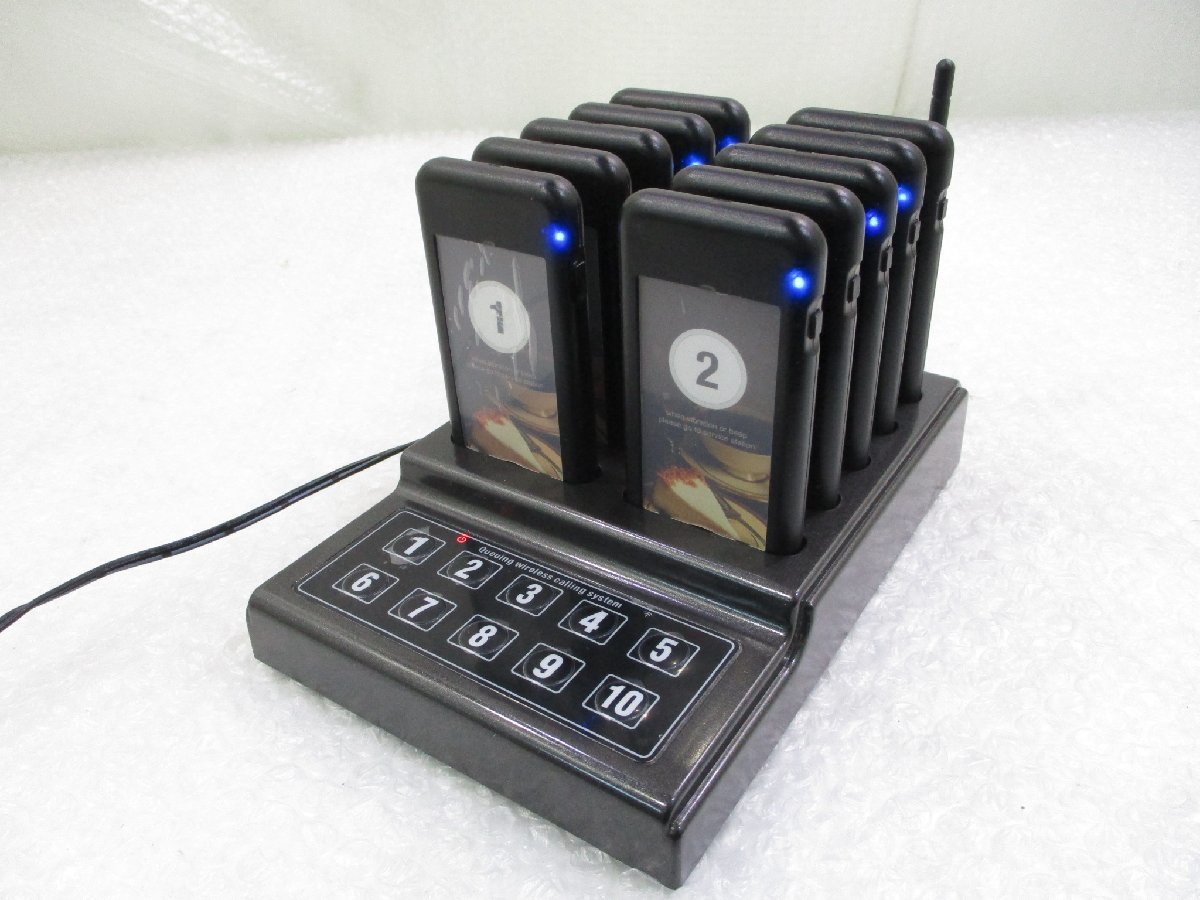 ☆呼び出しベル ワイヤレスコールシステム 受信機10台セット SU-68G-10