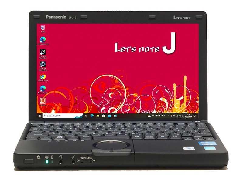 Let's note CF-J10/Win10/Core i5/SSD 128G パナソニック レッツノート