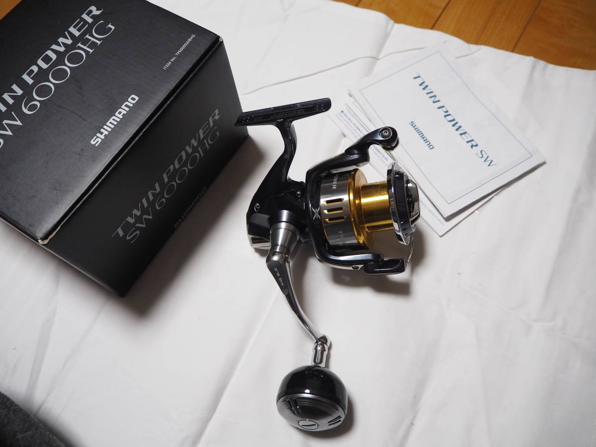 ♪♪超美品　シマノ　15　ツインパワー　SW　6000HG　日本製♪♪