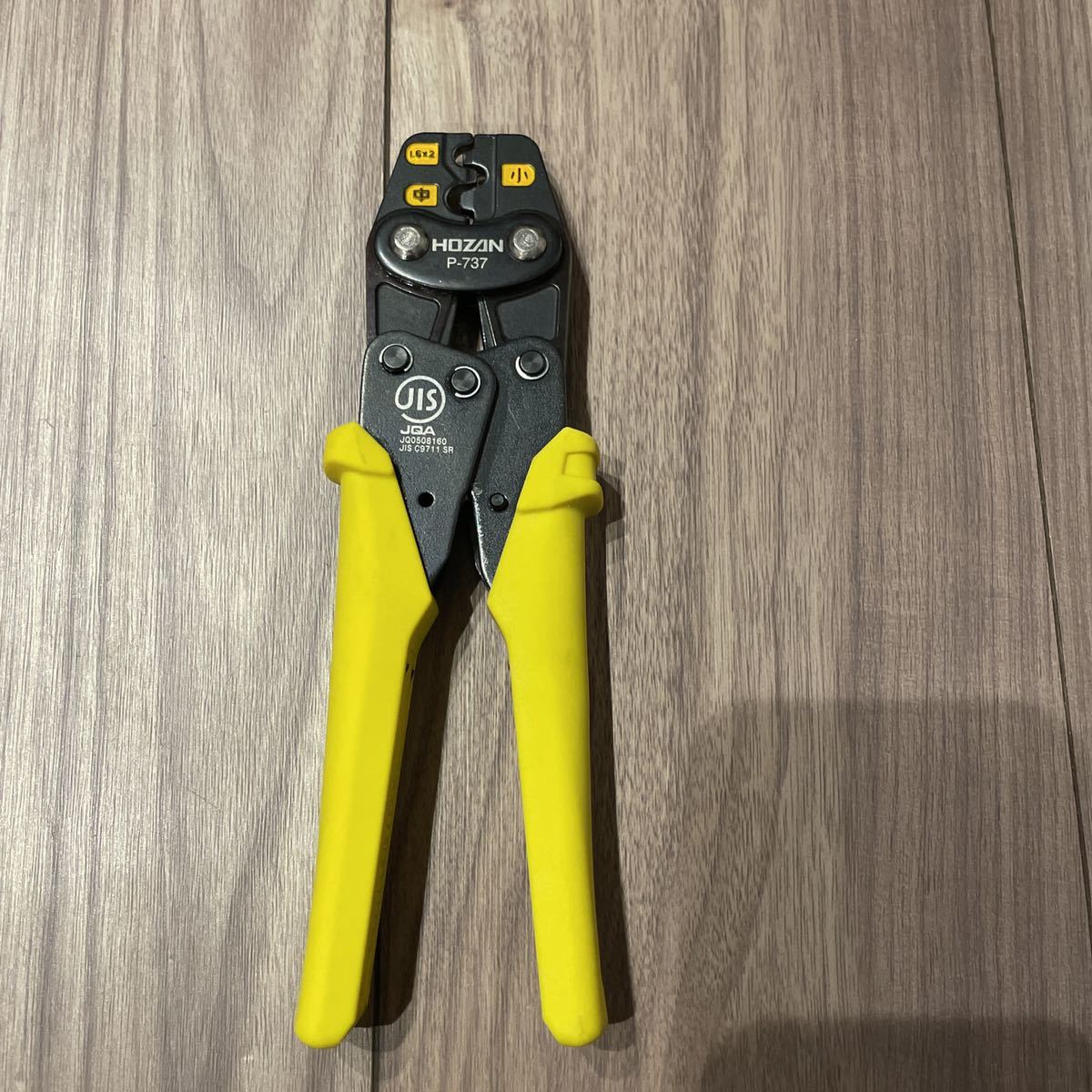 ★電気工事士 圧着工具 HOZAN P-737★美品