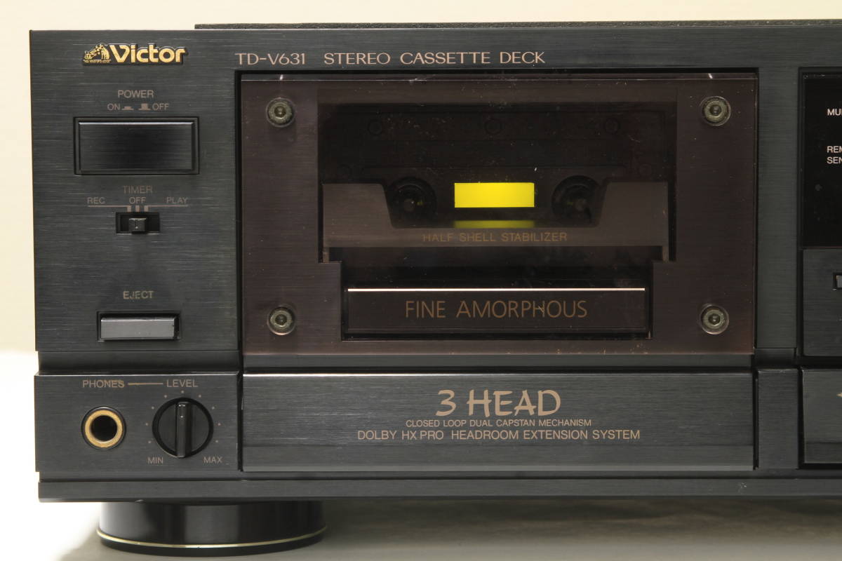 Victor TD-V631 作動品 Victor TD-V631 ビクター ステレオ 3ヘッド TD
