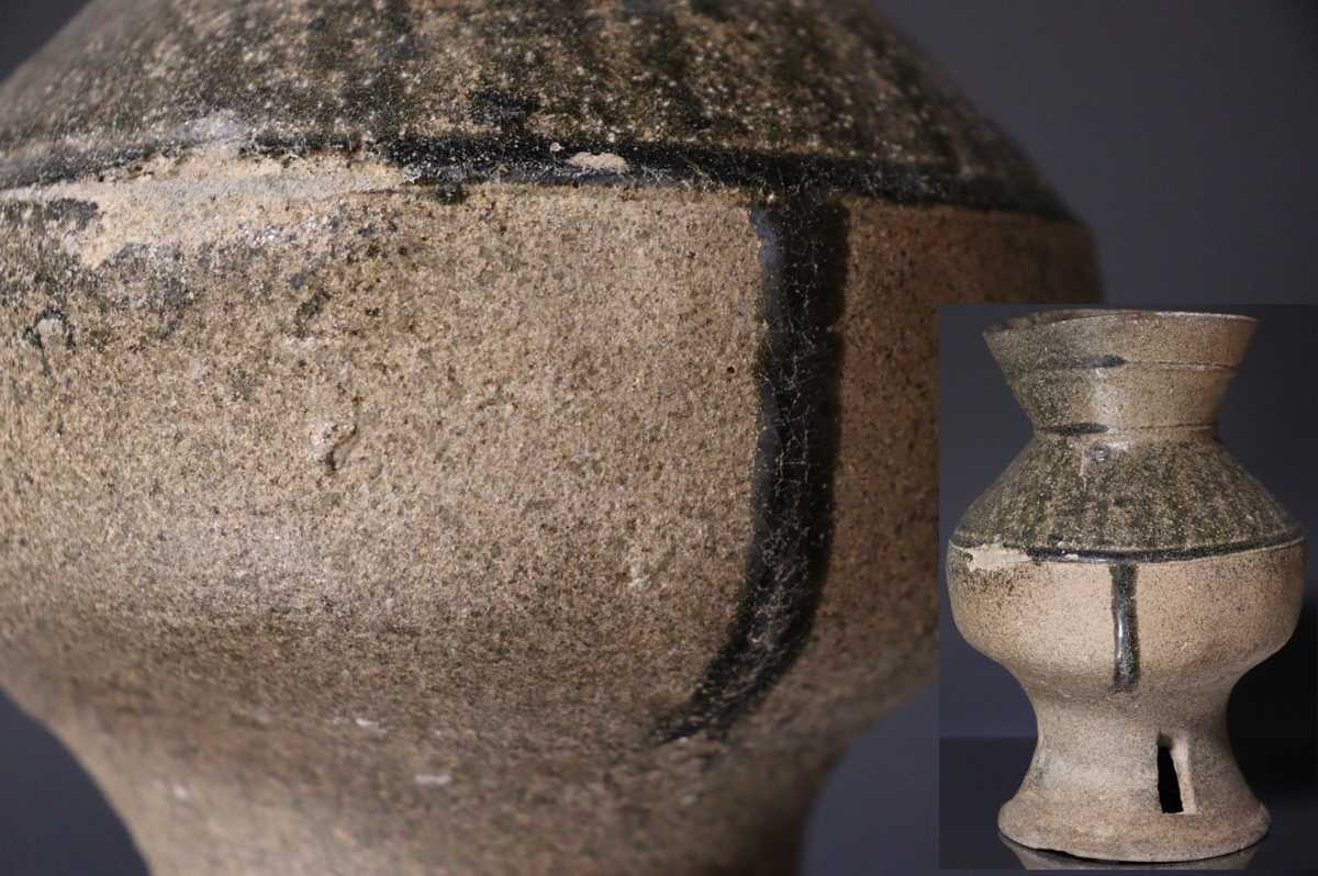 李朝割高台茶碗 – Tea Bowl with Dividing Bottom | 陶磁