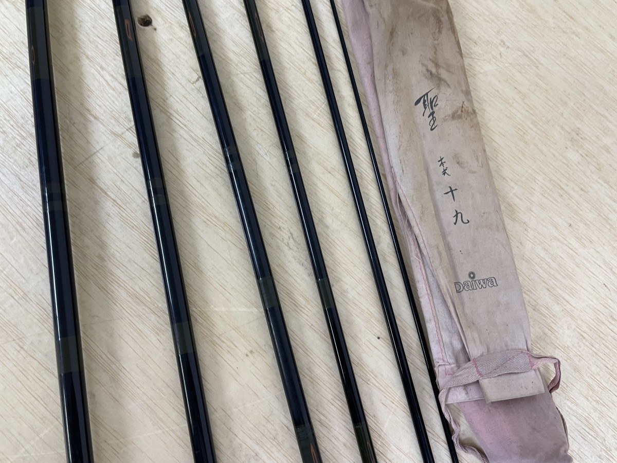 Daiwa ダイワ 聖 本式 19 ヘラ竿 釣具 ジャンク 現状お渡し品 ヘラブナ
