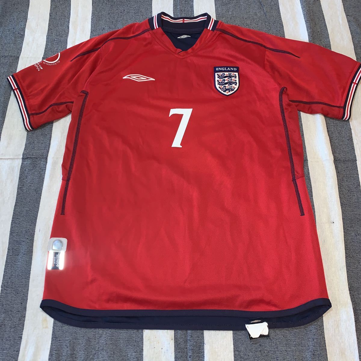 02-03 003 UMBRO イングランド代表 ユニフォーム ベッカム 1円スタート