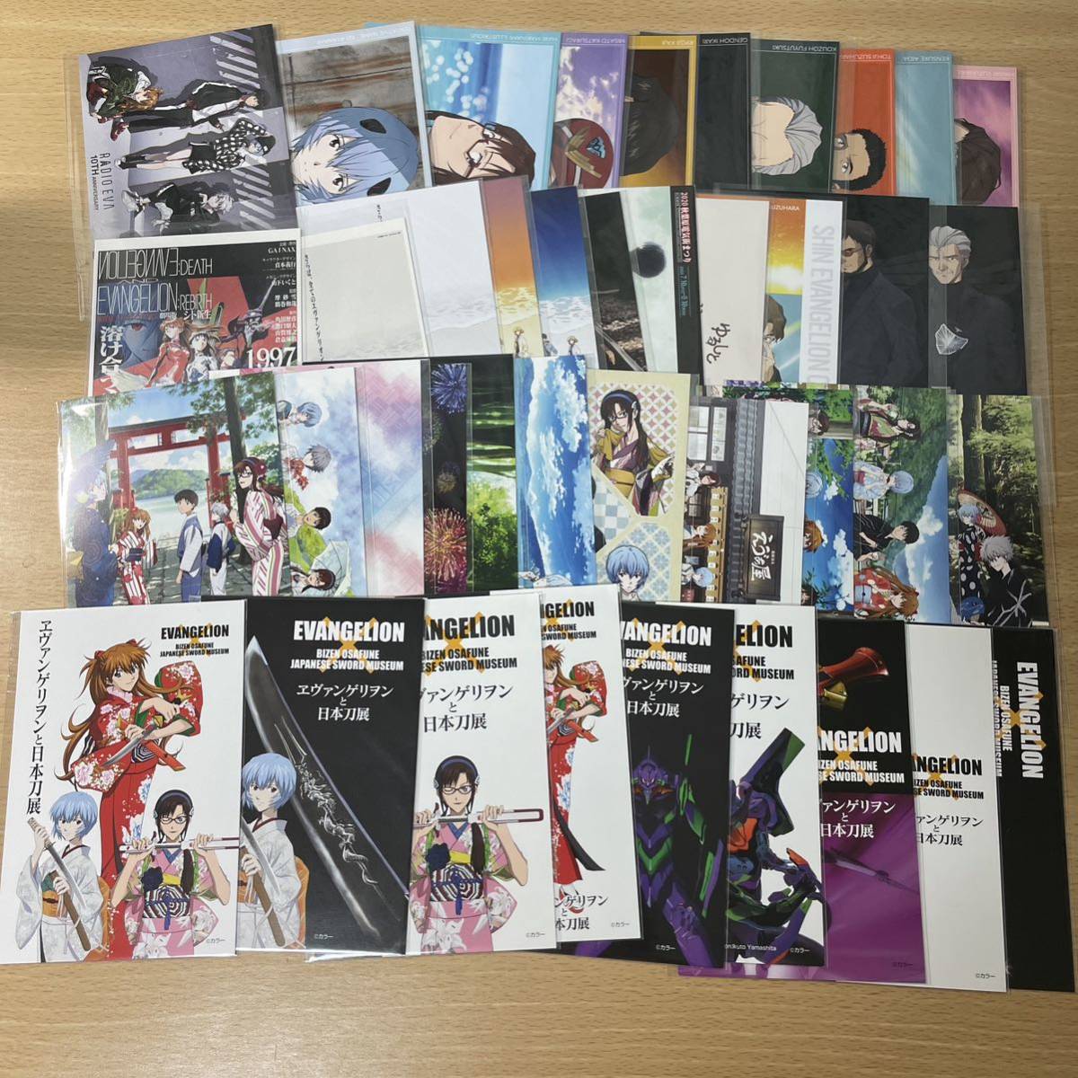 エヴァンゲリオン ポストカード ヱヴァンゲリヲン EVANGELION レイ マリ アスカ シンジ カヲル 限定品 非売品