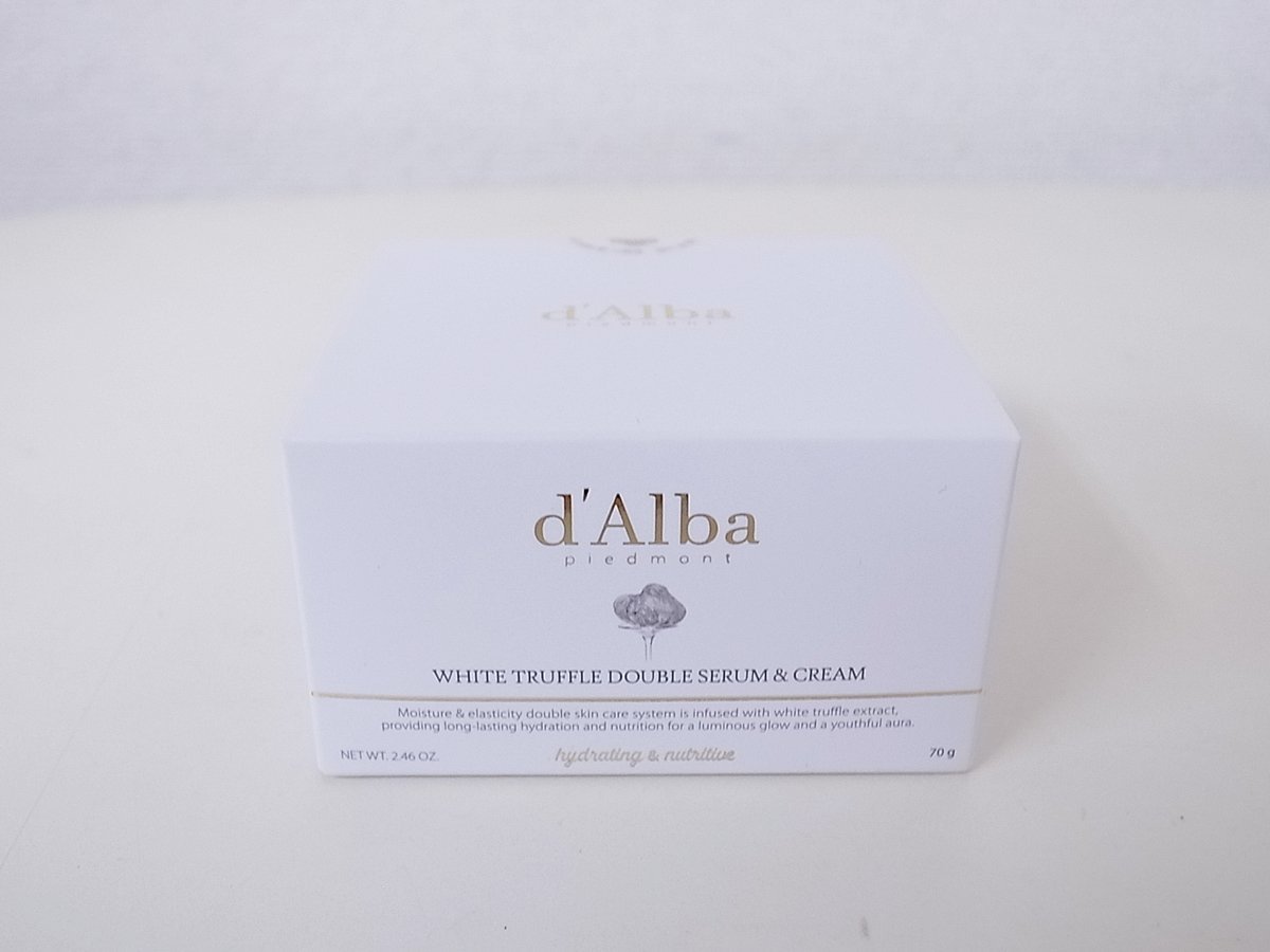 未開封　d'Alba　ダルバ　ホワイト　トリュフ　ダブルセラム　＆　クリーム　70g　韓国コスメ