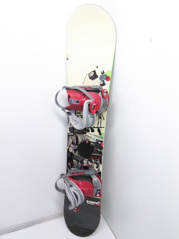 D メンズ スノーボード O-MATIC BORON 151cm HEAD DEELUXE 26.0cm 板