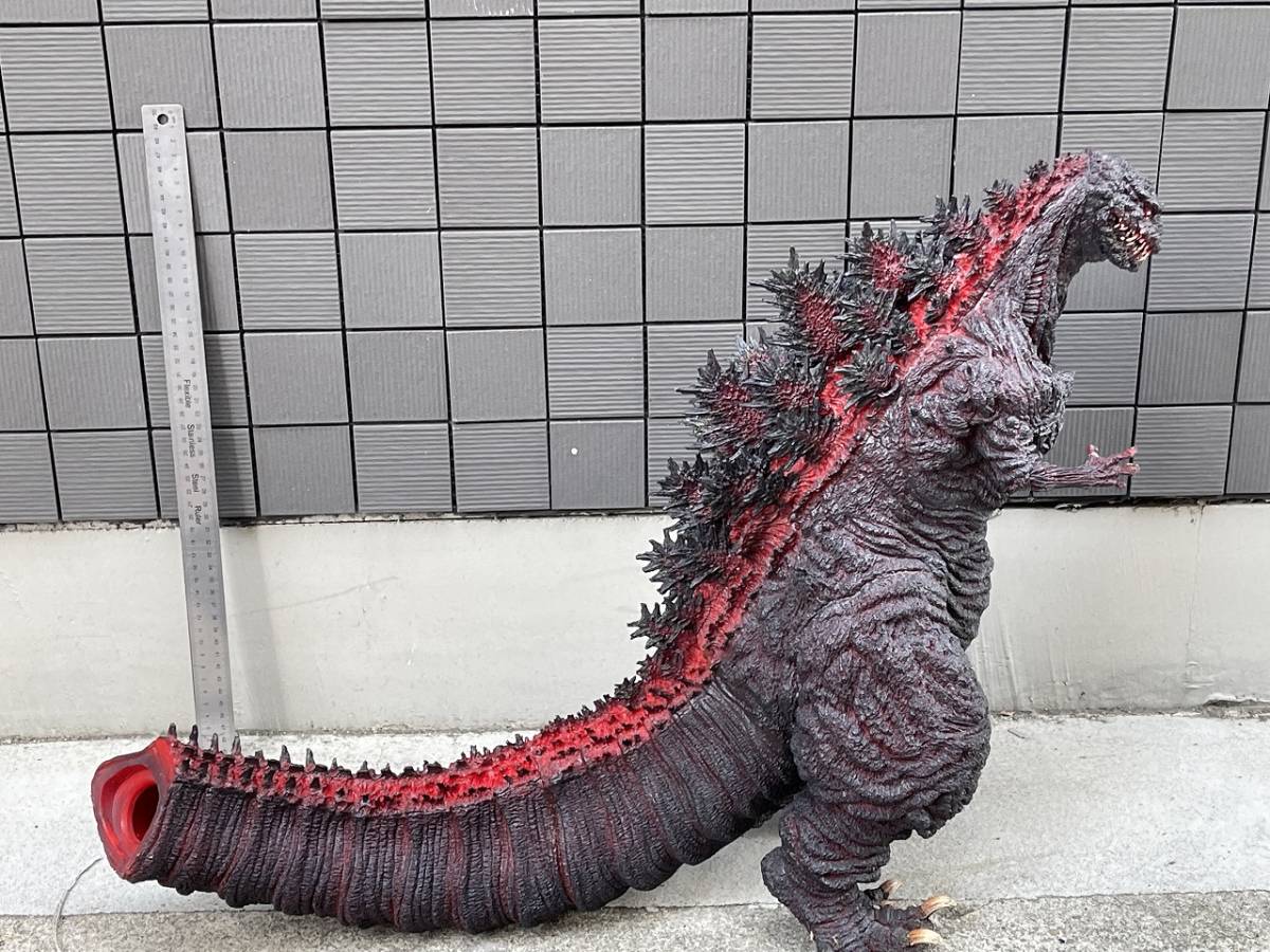 訳アリ】【修復品】海洋堂 シン・ゴジラ 第4形態 雛形レプリカ ソフビ