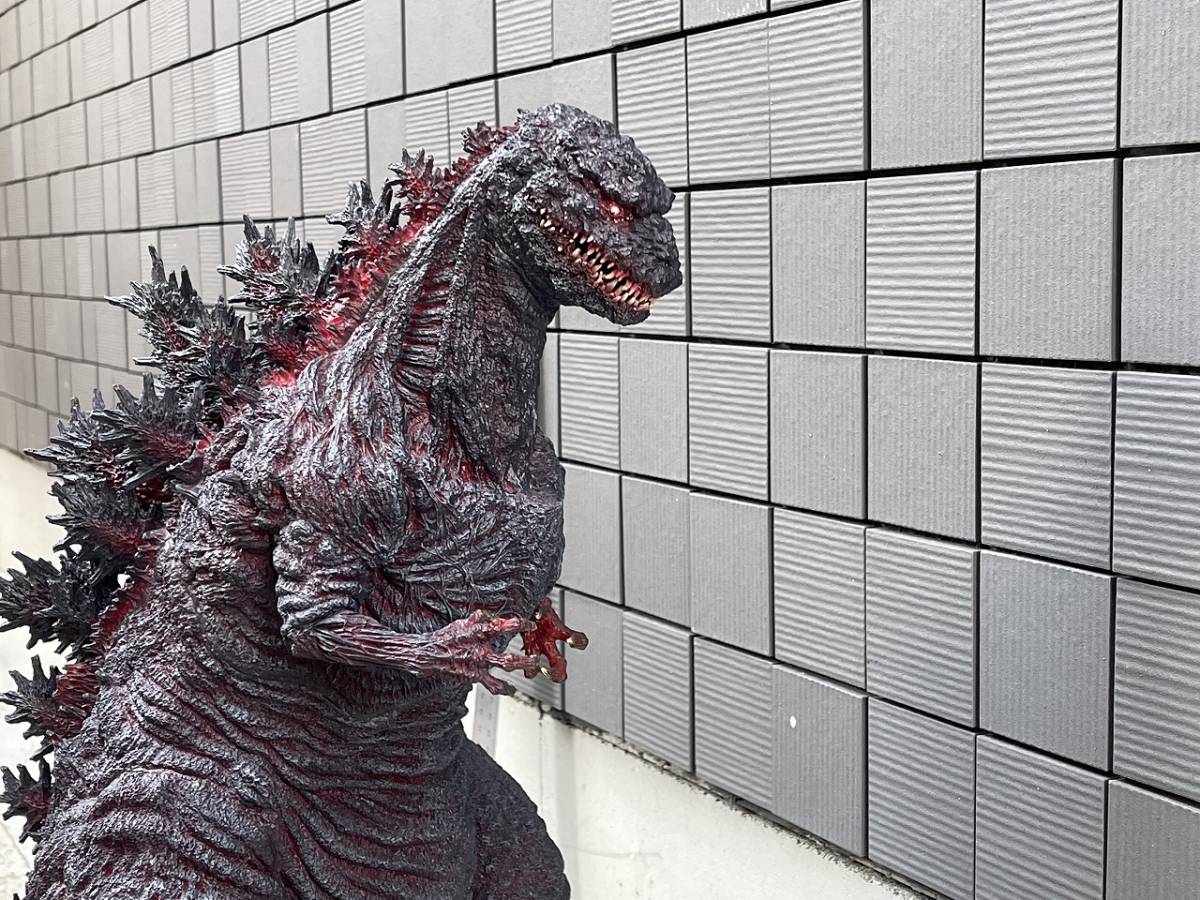 訳アリ】【修復品】海洋堂 シン・ゴジラ 第4形態 雛形レプリカ ソフビ