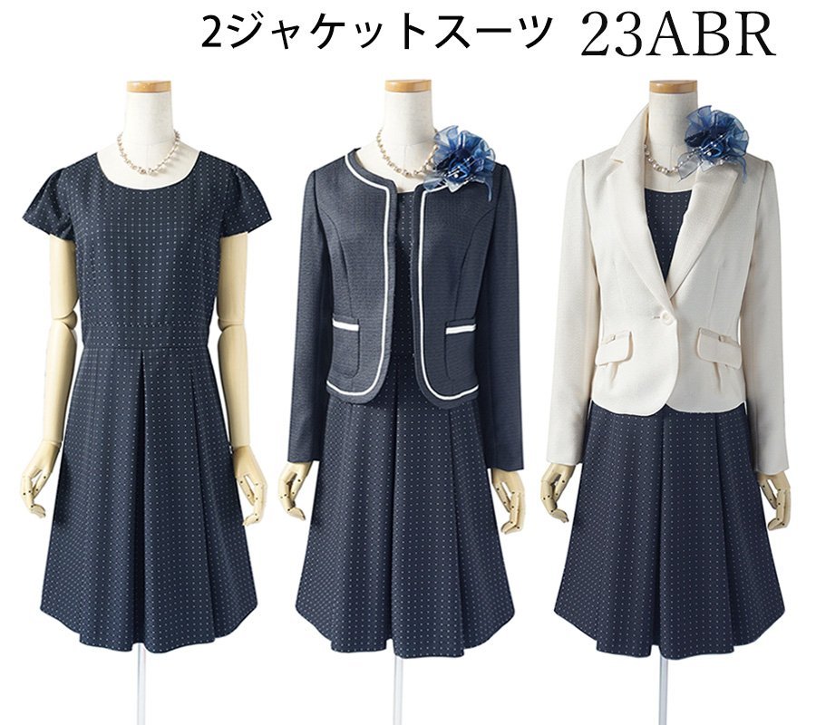 新品 ゆったり 23号 3L 2ジャケット ワンピース 卒業式 入学式 ママスーツ セレモニースーツ 大きいサイズ レディース スーツ#0005-23