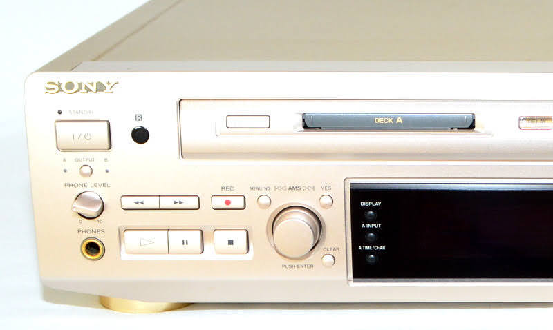 MDS-W1 ソニー SONY レコーダー SONY「MDS-W1」ダブルMDデッキ 録音