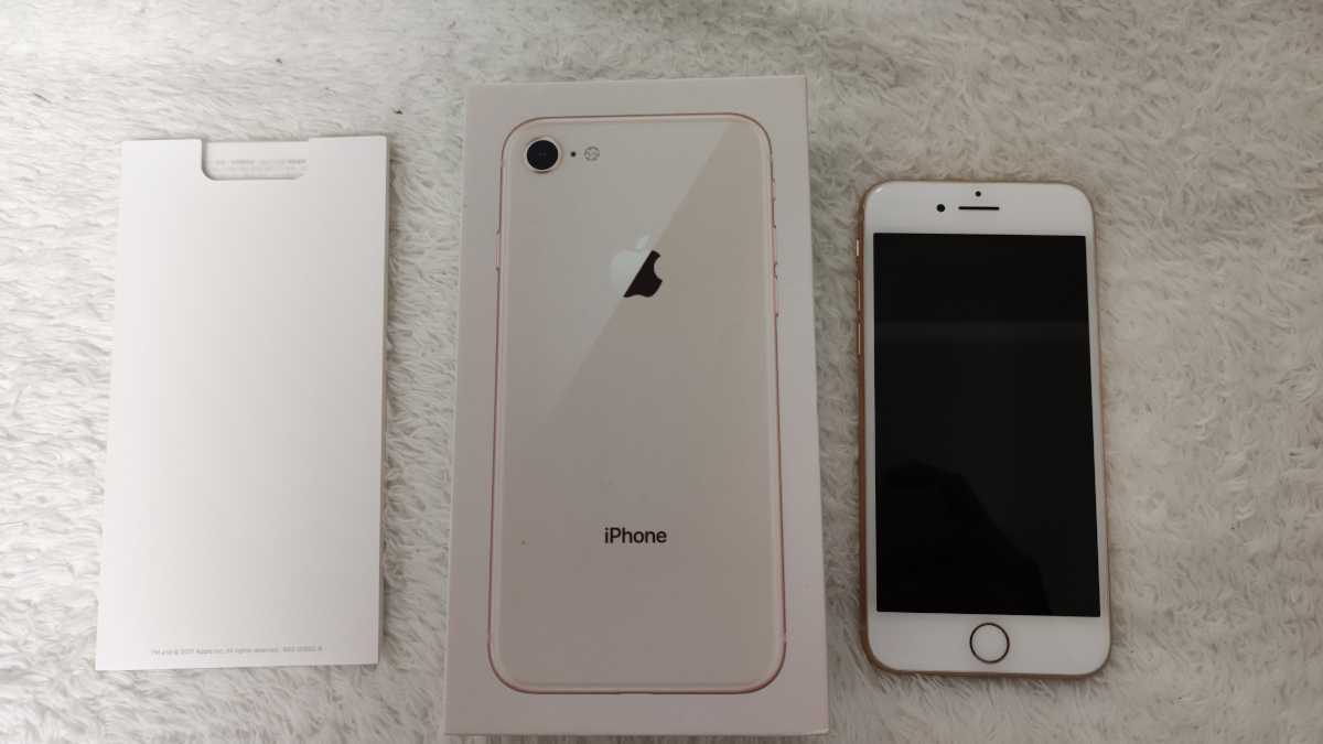 【数量限定，定番】 iPhone8 64GB ゴールド MQ7A2J/A 電池100%(iPhone)｜売買されたオークション情報、yahooの商品情報をアーカイブ公開 - オークファン iPhone