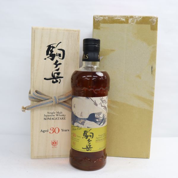 MARS（マルス）駒ヶ岳 30年 1986-2016 シングルモルト アメリカンホワイトオーク 61％ 700ml R22J250009