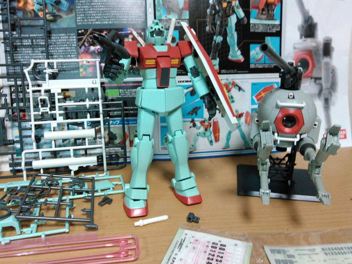 MG 1/100 RGM-79 ジム ver2.0 ボール ver.ka 素組 完成品 ジャンク 