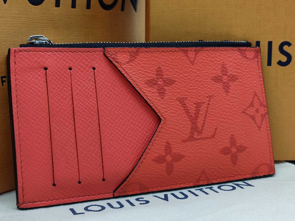 LOUIS VUITTON ルイヴィトン カードコインケース タイガラマ 正規品 