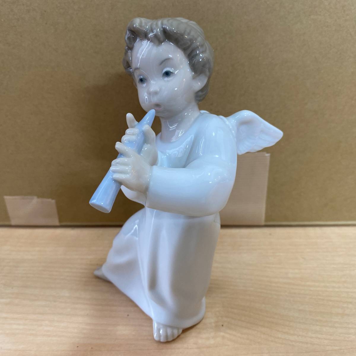 LLADRO リヤドロ 置物 陶器 インテリア小物 天使 笛4540 スペイン製