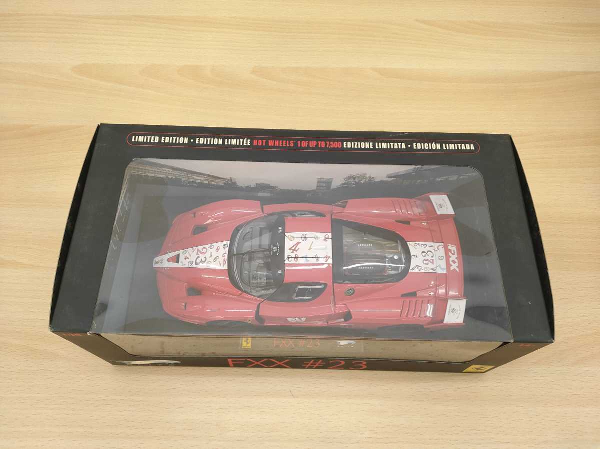 Hot Wheels FERRARIフェラーリ FXX#23 Ferrari 赤 レッド 1:18スケール
