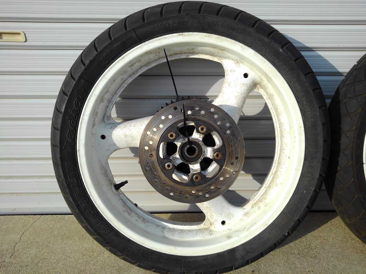GSX-R1100 GU74A スズキ 0 純正ホイールセット(セット)｜売買 油冷