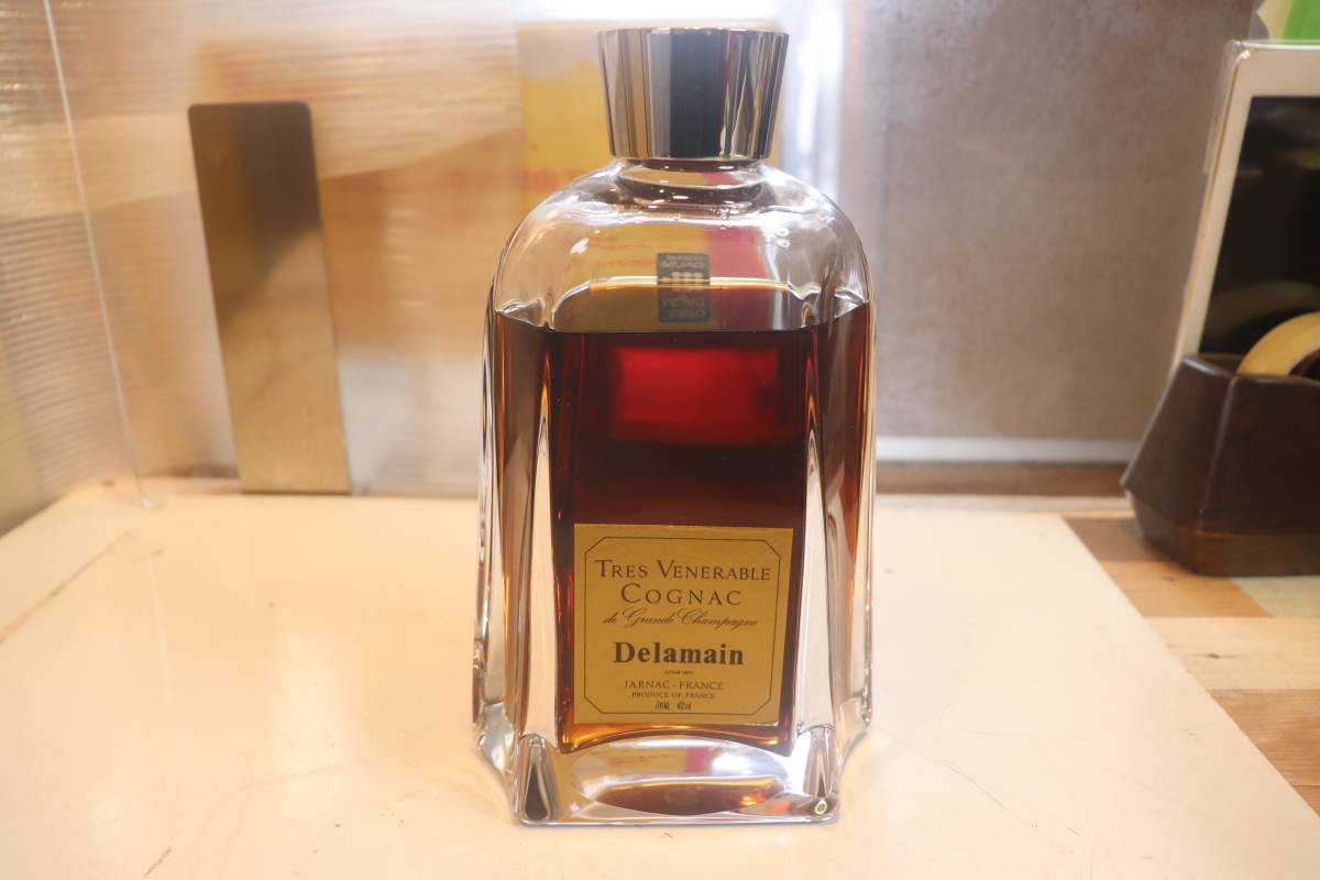 未開栓◇ブランデー◇Delamain◇cristal DAUM◇700ml◇40°◇コニャック