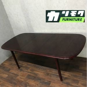 カリモク ダイニングテーブルのYahoo!オークション(旧ヤフオク!)の相場