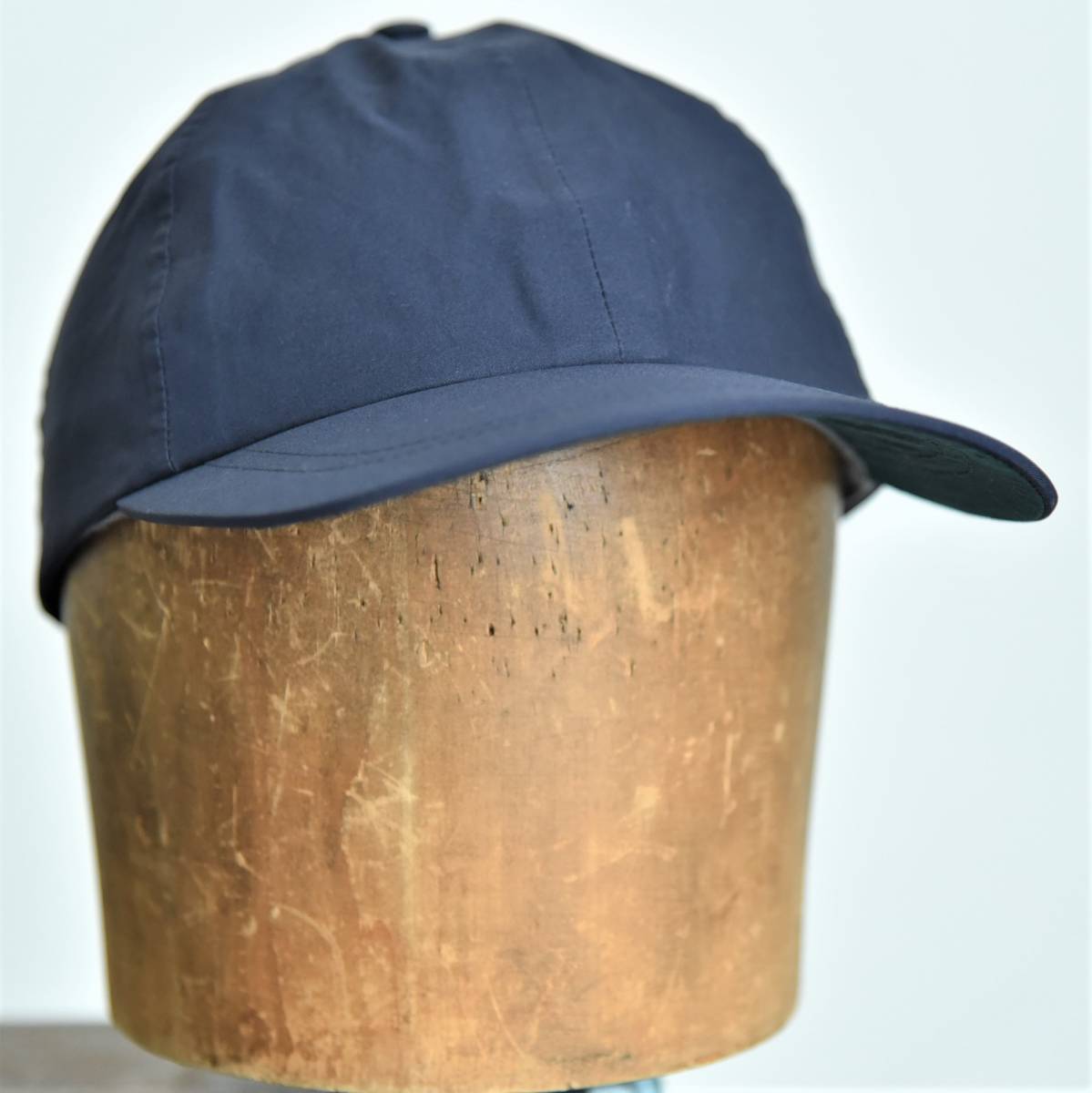 良好！ 90s～ USA製 L.L.Bean GORE-TEX キャップ ビンテージ アウトドア キャンプ ハンティング フィッシング ネイビー 帽子 ゴアテックス