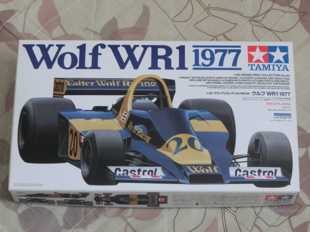 絶版 エブロ 1/20 タイレル003 モナコGP w/カルトグラフデカール エブロ 1/20 タイレル003 1971年モナコGP w/カルトグラフデカ