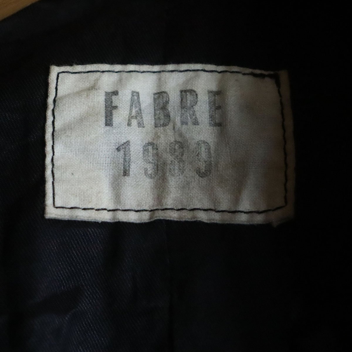 B4K/T1.17-1 80s ビンテージ フランス軍 FABRE モーターサイクルコート 