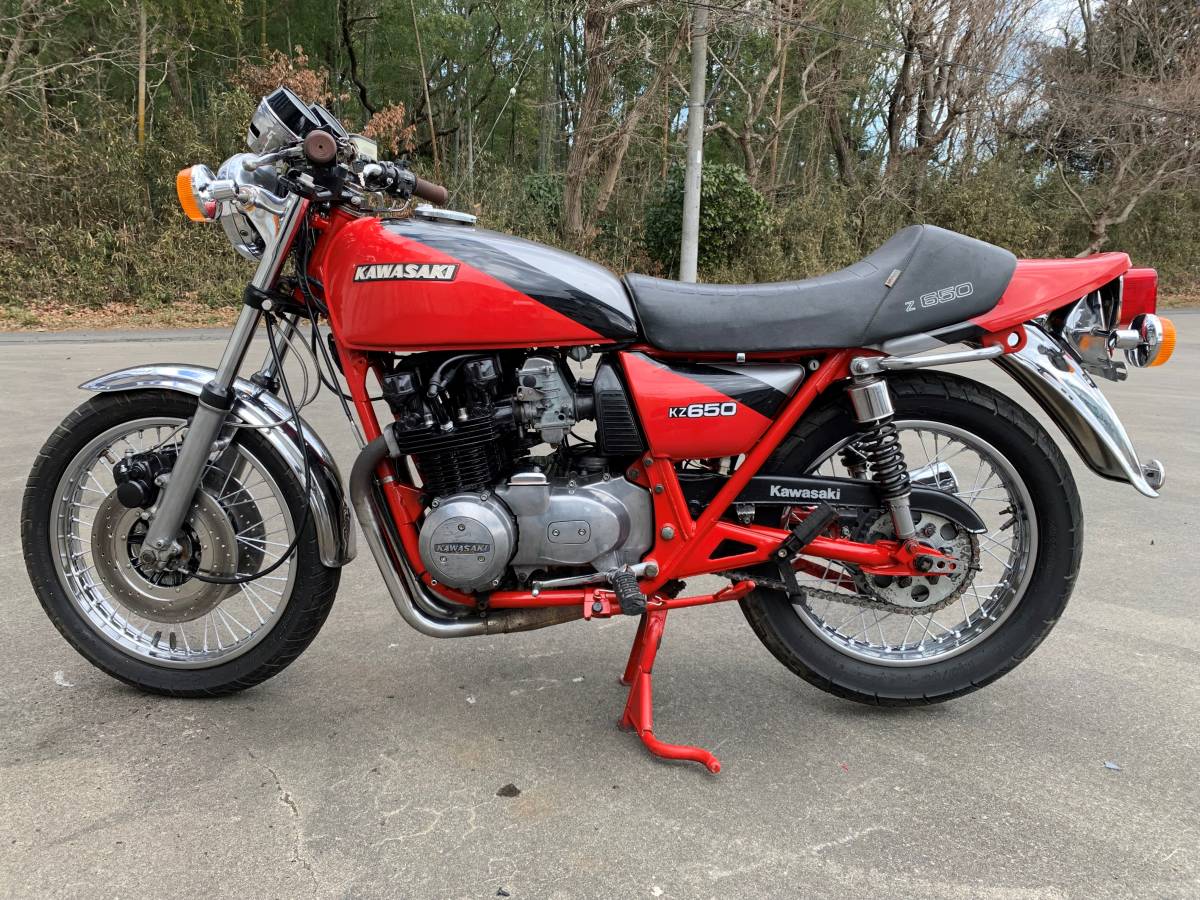 KZ650 ザッパー 川崎限定色、限定車、CB400F， CBX550F， ZEPHYR750