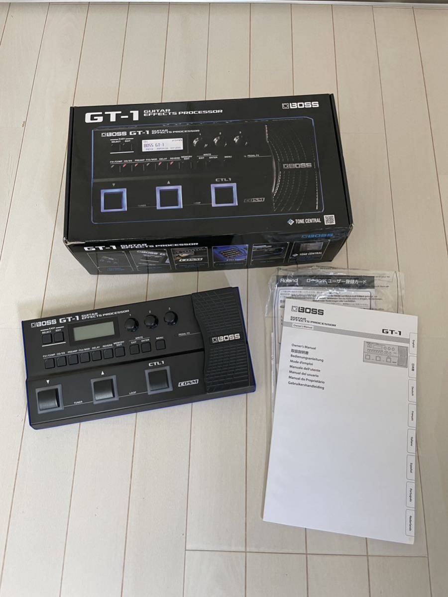 BOSS GT-1 マルチエフェクター 初心者に最適 入門 美品 BOSS GT-1