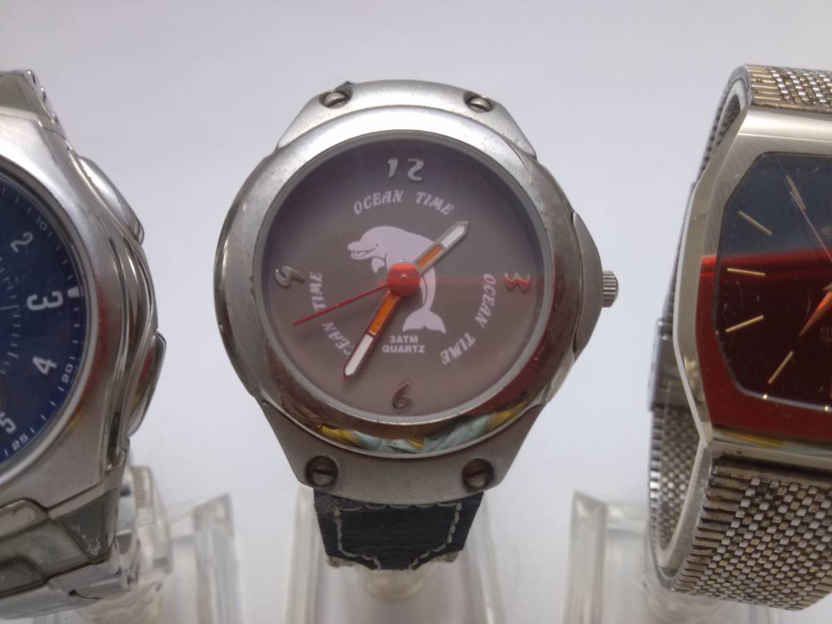 腕時計いろいろ 5個セット 中古。 - 腕時計 色々ジャンクセット(1 