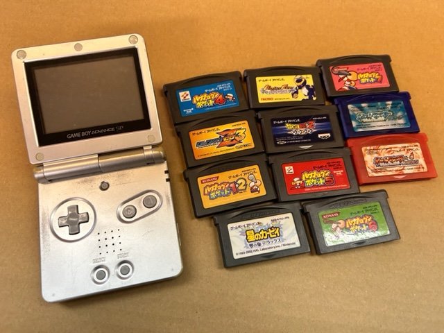 ジャンク扱い品□ゲームボーイアドバンスSP本体 と ゲームボーイ