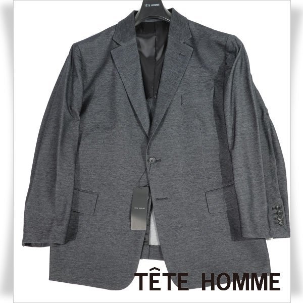 新作登場，格安 1円 定価2.8万 TETE HOMME テットオム メンズ キングサイズ メランジインレイカルゼ ジャケット 4L 大きいサイズ 黒 2478(XLサイズ以上)｜売買されたオークション情報、yahooの商品情報をアーカイブ XLサイズ以上