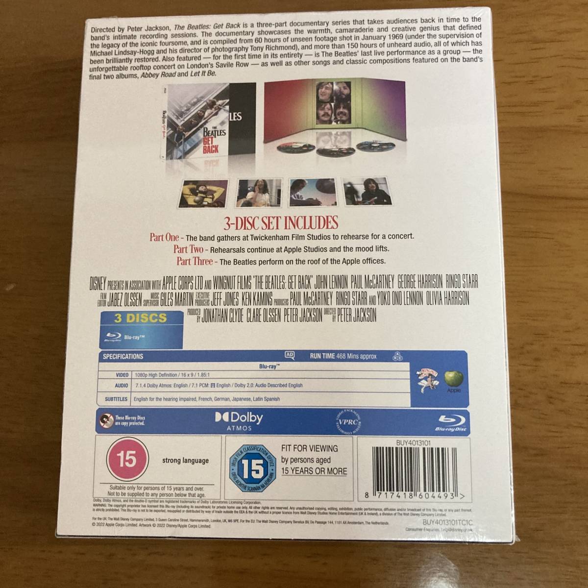 日本語字幕あり】ワケあり新品未開封 リージョンフリー Blu-ray 