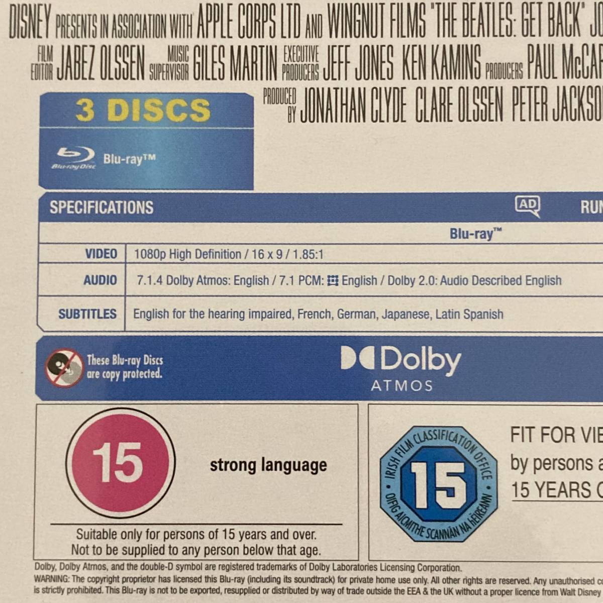 日本語字幕あり】ワケあり新品未開封 リージョンフリー Blu-ray 