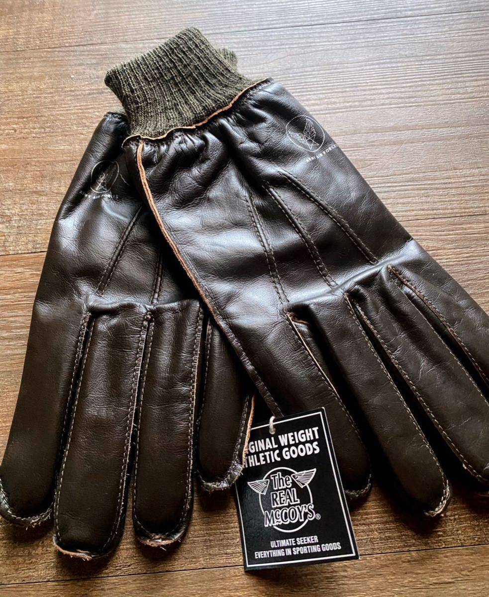 The REAL McCOY'S リアルマッコイズ A-10 レザーグローブ 9 1/2