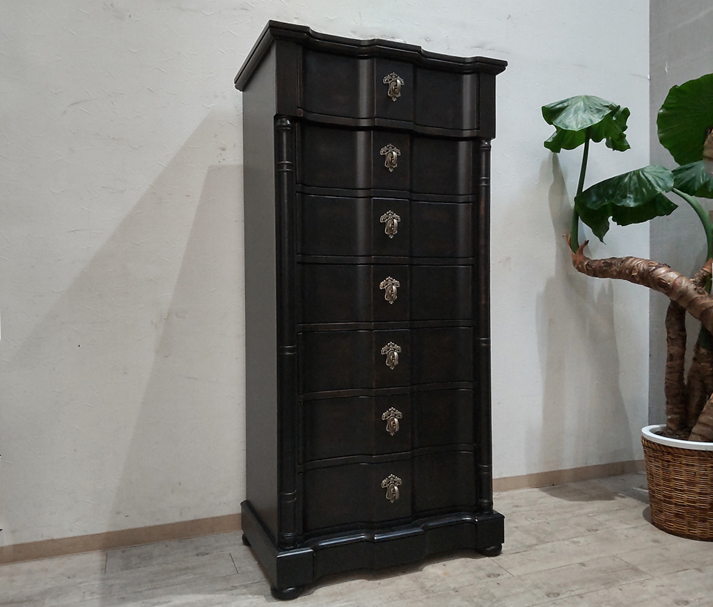 J26☆DREXEL HERITAGE ドレクセル ヘリテージ☆7段ハイチェスト J26