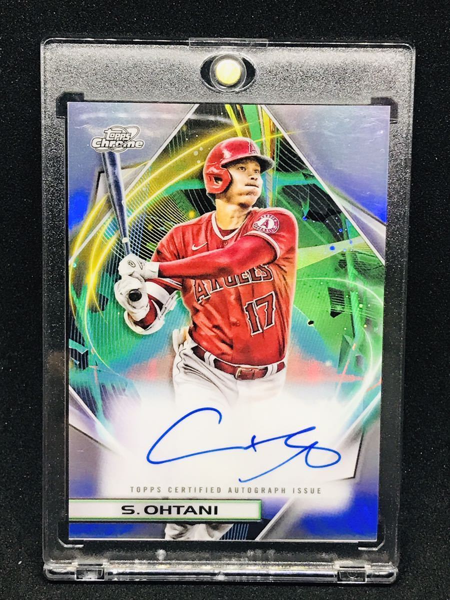 2022 Topps Chrome Cosmic Shohei Ohtani Auto Variation SSP 大谷翔平 