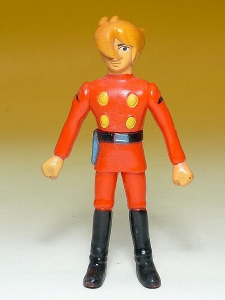 ▲602304*01▲タカトク　サイボーグ009 島村ジョー ソフビ人形　日本製　当時物　昭和レトロ