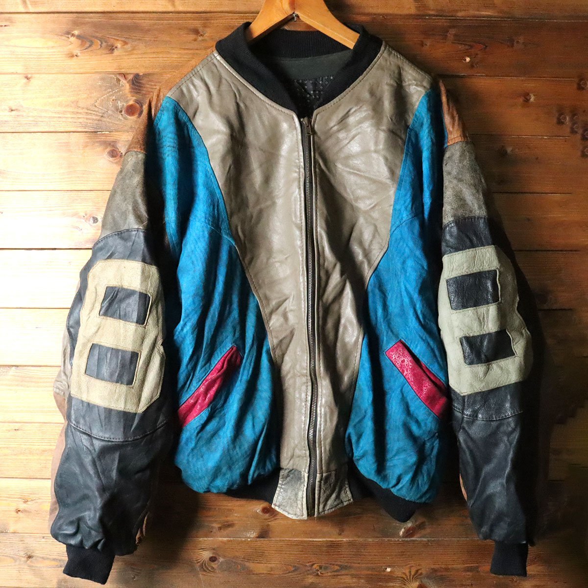 古着 LEATHER JACKET 本革 レザー 21 古着 LEATHER JACKET 本革 レザー 21