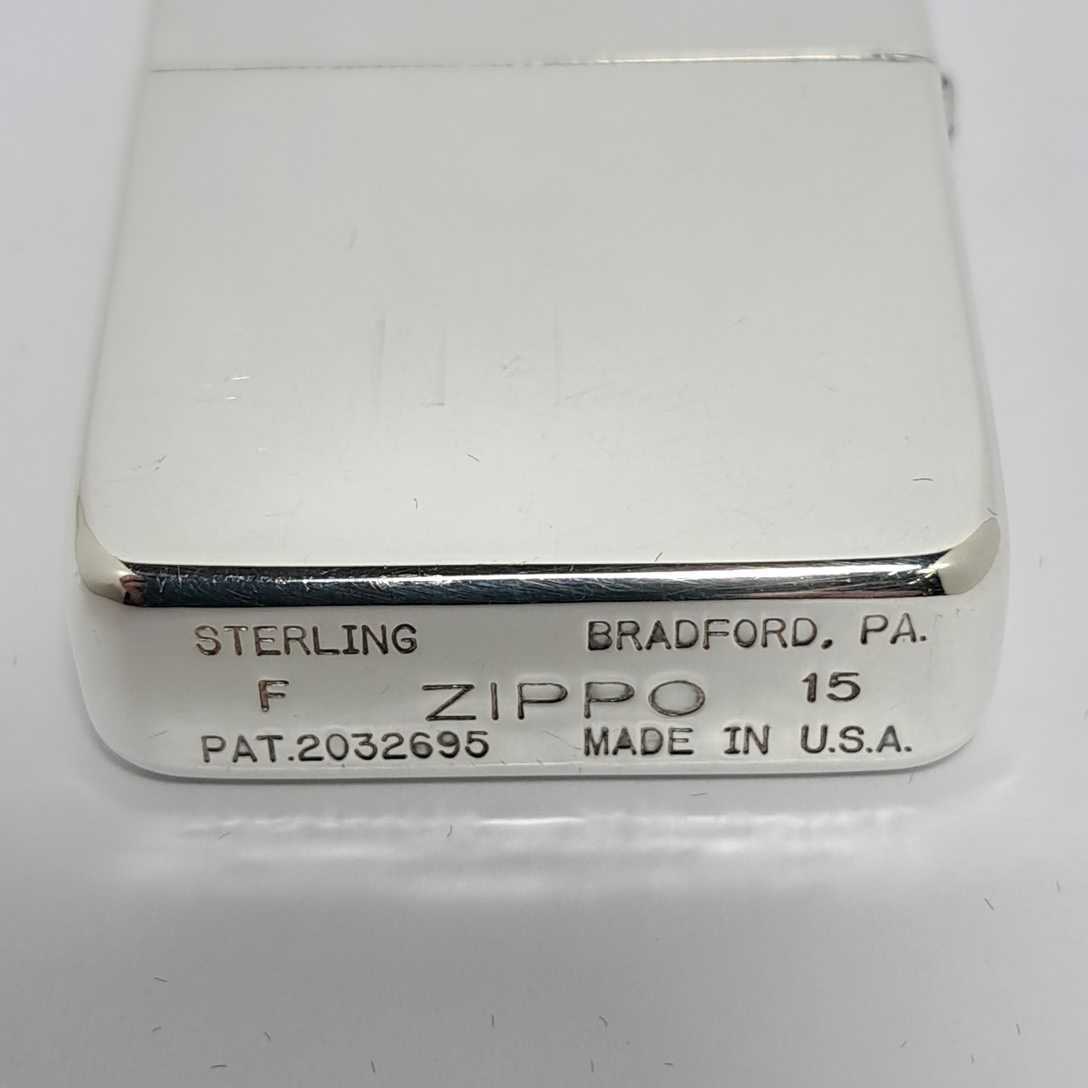 zippo スターリングシルバー 2015・画像で判断下さい