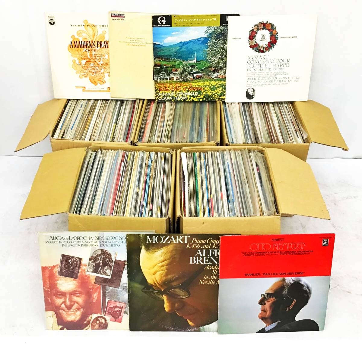 大量 5箱セット 約250枚 レコード LP クラシック モーツァルト