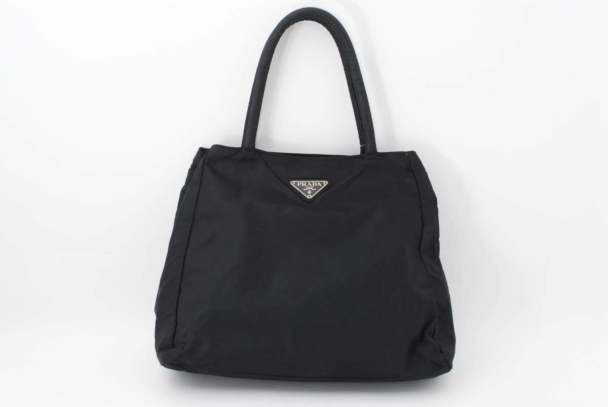 1円 PRADA プラダ テスート ナイロン リナイロン トートバッグ 肩掛け