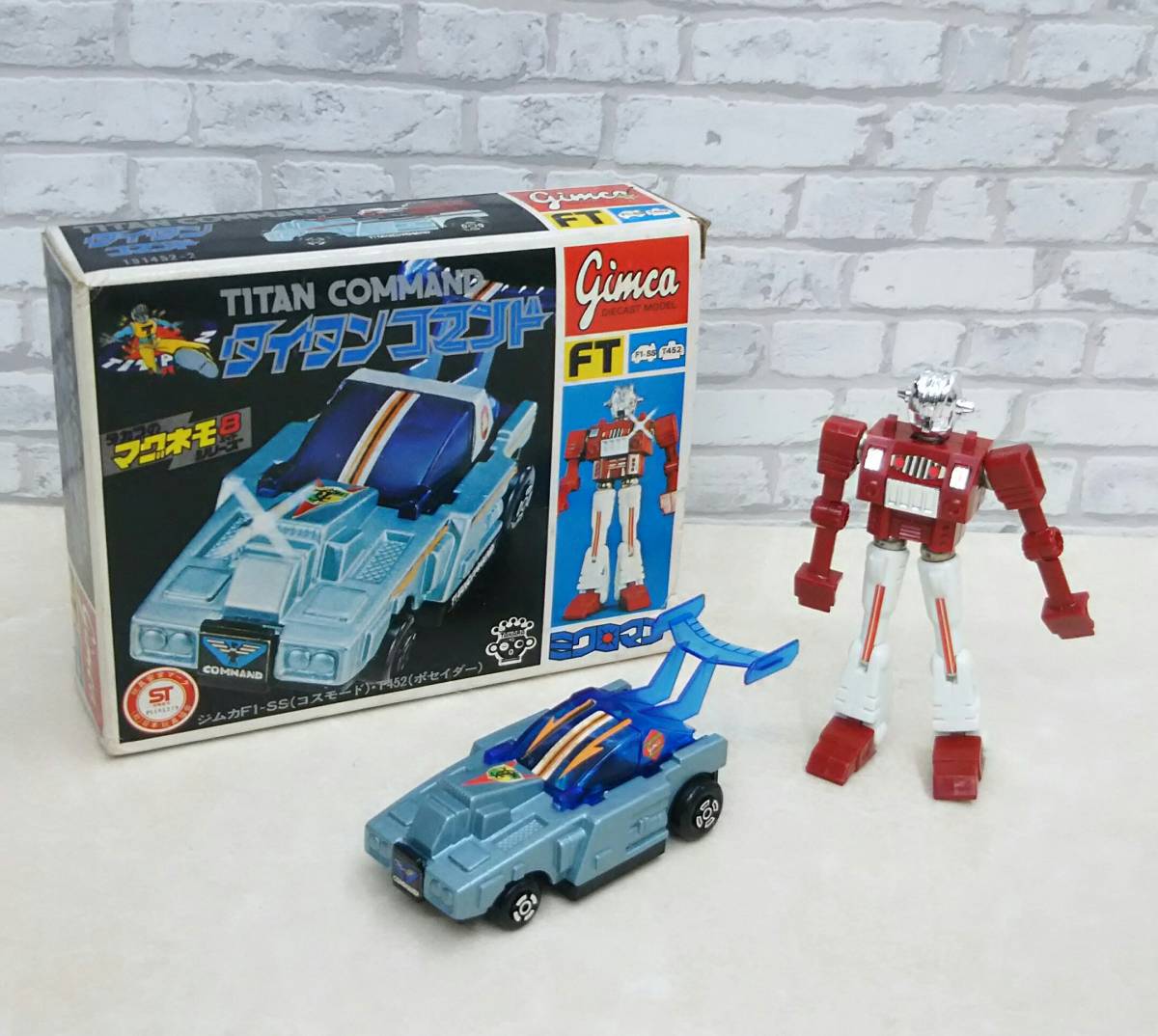 【赤字超特価，大人気】 タカラ マグネモ8シリーズ ミクロマン タイタンコマンド ジムカF1-SS T-452 コスモード ポセイダー 取扱説明書有り ギミカ(超合金)｜売買されたオークション情報、yahooの商品情報をアーカイブ 超合金