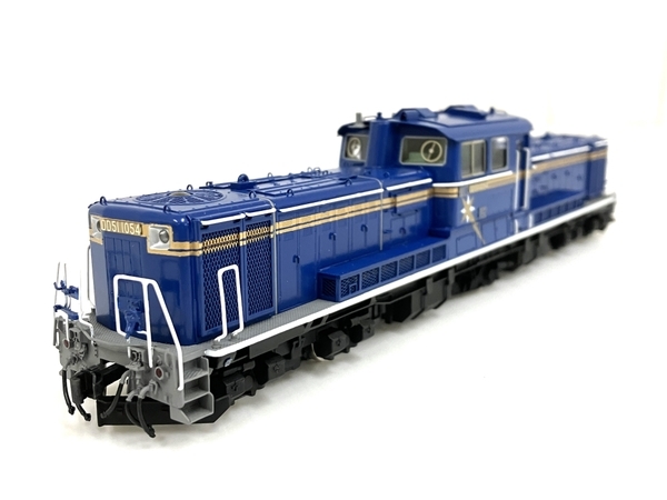 エンドウ　DD51 HOゲージ エンドウ DD51 北斗星 ディーゼル機関車 銀箱 HOゲージ 保管品