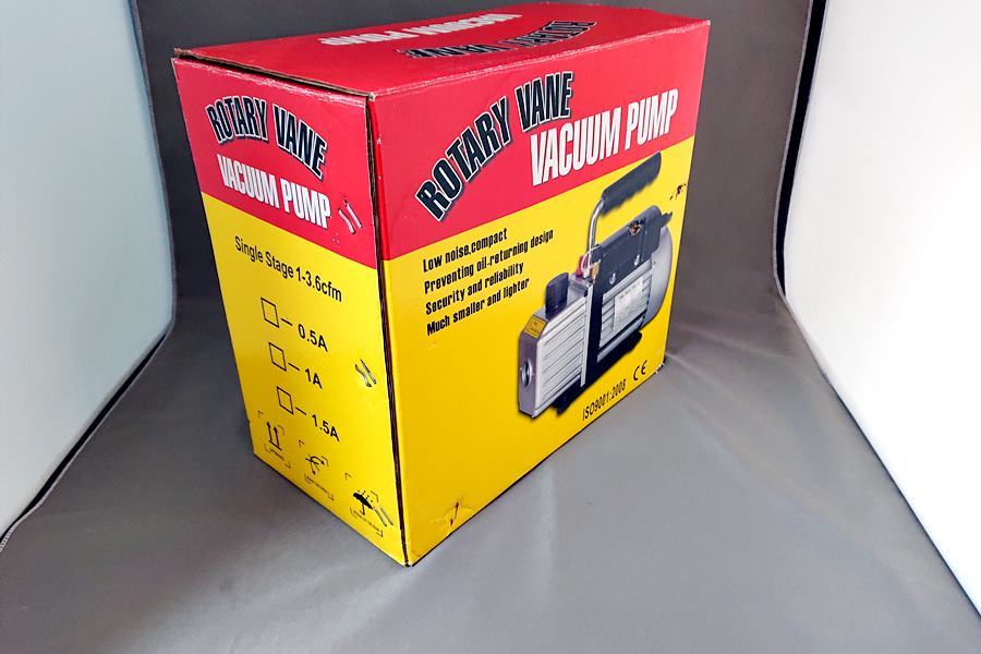 山口)ROTARY VANE　電動真空ポンプ　A68N05　 　 BIZKC25H WEIMALL（ウェイモール） 真空ポンプ 電動 30L 逆流防止付 小型強力