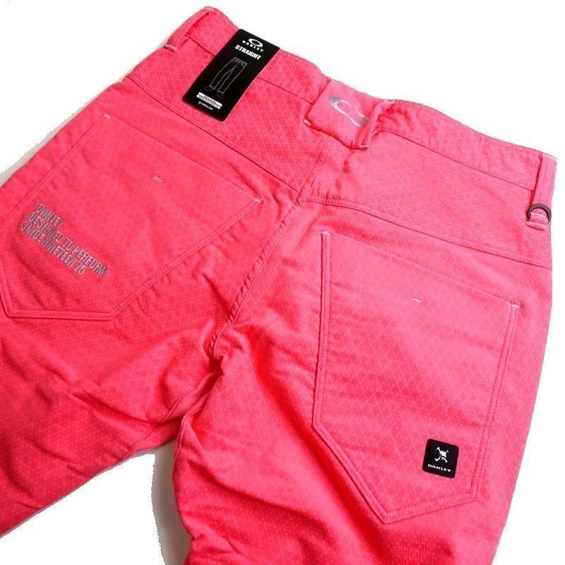 OAKLEY オークリー スカル 定価1.3万 高保湿T/Rコーデュロイ ストレッチ パンツ スラックス ウェア FOA401651 40K 32 ▲034▼bus5499b
