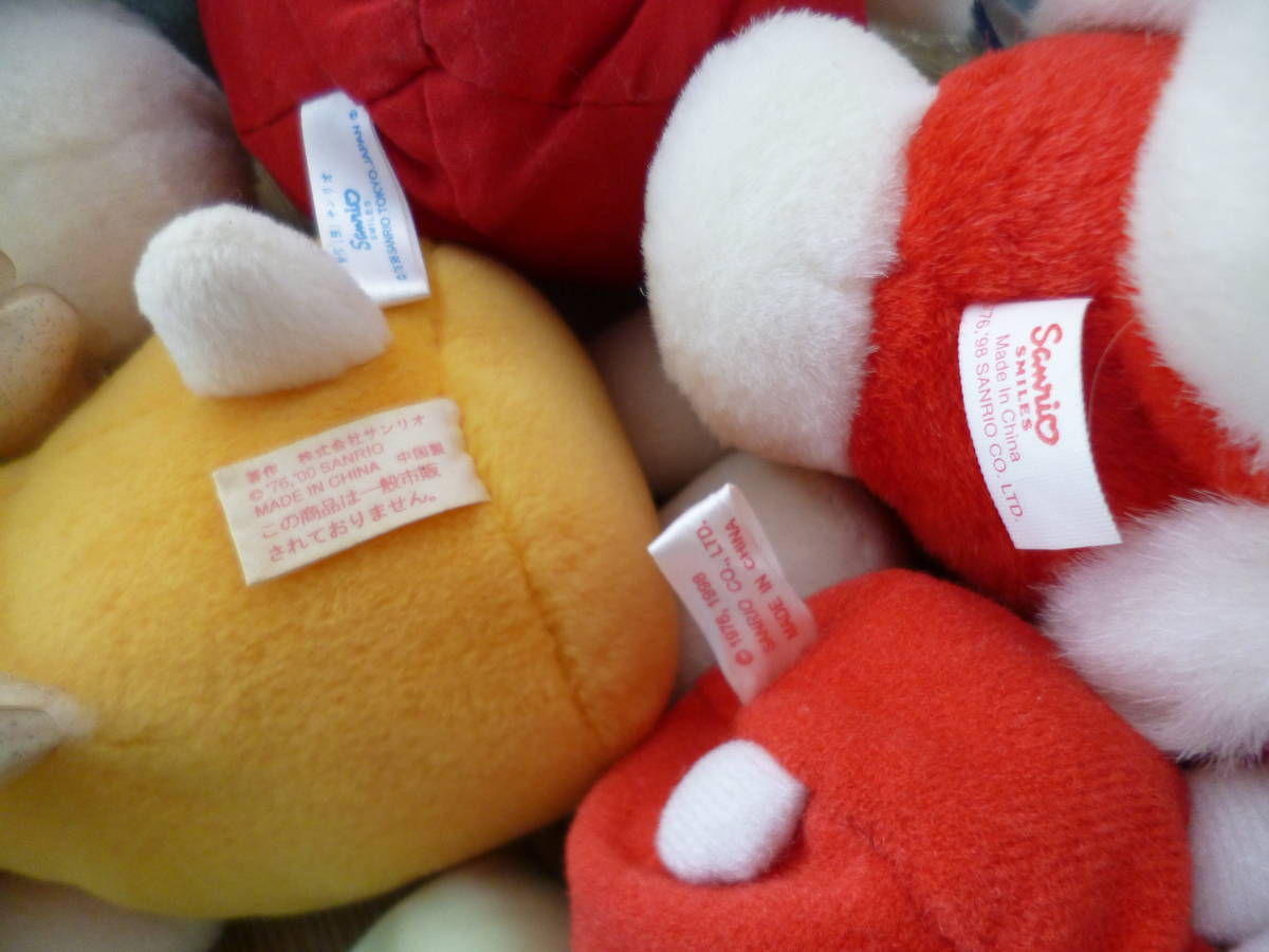 サンリオ キティ ハローキティ ぬいぐるみ 当時物 レア レトロ まとめ