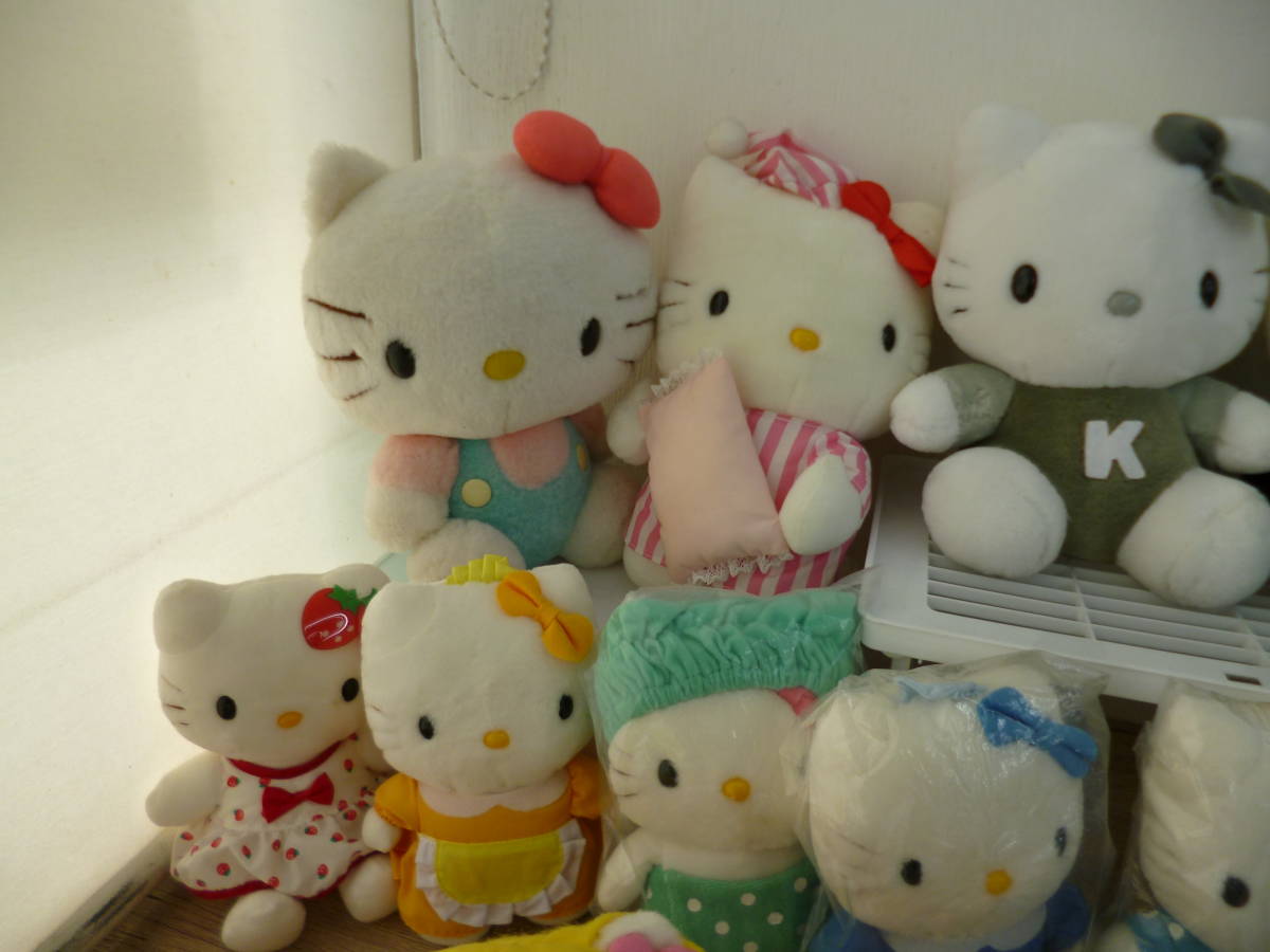 サンリオ キティ ハローキティ ぬいぐるみ 当時物 レア レトロ まとめ